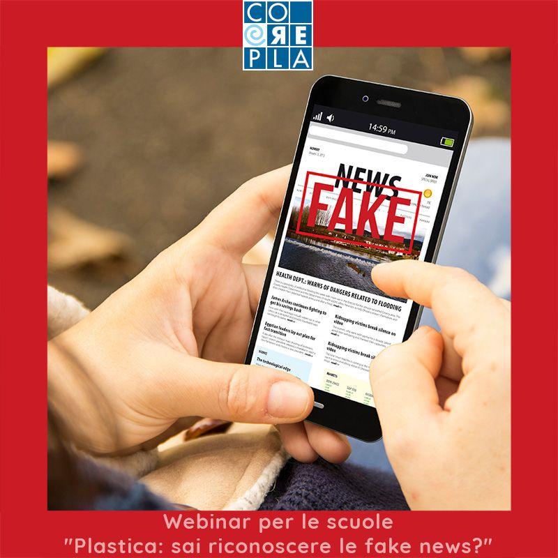 Webinar: “Plastica: sai riconoscere le fake news?”